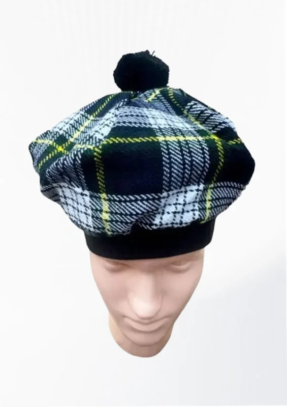 Hand Made Gordon TartanTam o Shanter Hat Front